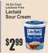 Key Food Lactaid Sour Cream offer