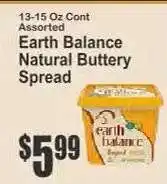 Key Food Earth Balance Natural Buttery Spread offer