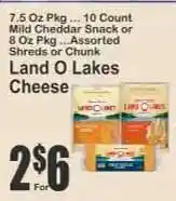 Key Food Land O'Lakes Cheese offer