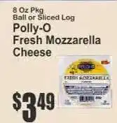 Key Food Polly-O Fresh Mozzarella Cheese offer