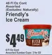 Key Food Friendly's Ice Cream offer