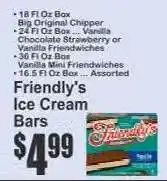 Key Food Friendly's Ice Cream Bars offer
