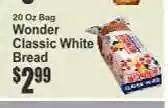 Key Food Wonder Classic White Bread offer
