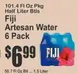 Key Food Fiji Artesan Water 6 Pack offer