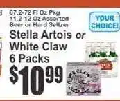 Key Food Stella Artois or White Claw offer