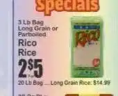 Key Food Rico Rice offer