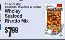 Key Food Wholey Seafood Risotto Mix offer