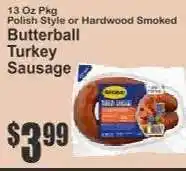 Key Food Butterball Turkey Sausage offer