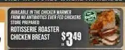 Key Food Rotisserie Roaster Chicken Breast offer