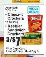 Key Food Cheez • It Crackers offer