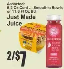 Key Food Just Made Juice offer