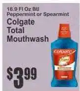 Key Food Colgate Total Mouthwash offer