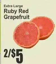 Key Food Ruby Red Grapefruit offer