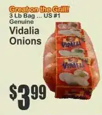 Key Food Vidalia Onions offer