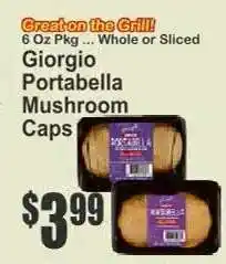 Key Food Giorgio Portabella Mushroom Caps offer