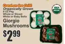 Key Food Giorgio Mushrooms offer