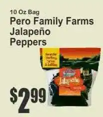 Key Food Pero Family Farms Jalapeño Peppers offer