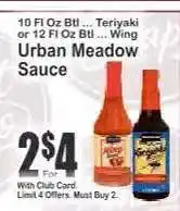 Key Food Urban Meadow Sauce offer