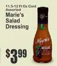 Key Food Marie's Salad Dressing offer