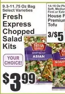 Key Food Fresh Express Chopped Salad Kits offer