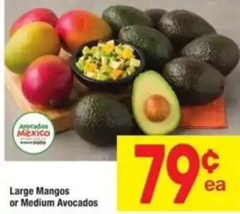 Avocados Mexico Large Mangos or Medium Avocados