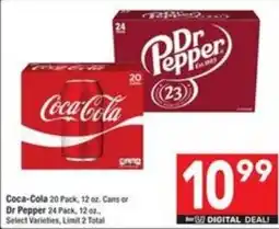 Randalls Coca-Cola or Dr Pepper offer