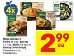 Randalls Marie Callender's Pot Pie offer