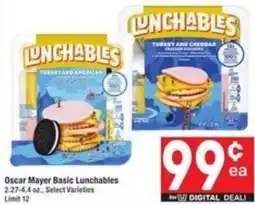 Randalls Oscar Mayer Basic Lunchables offer