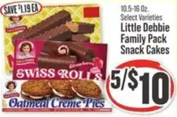 IGA Little Debbie Family Pack Snack Cakes offer