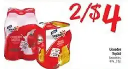 El Super Yoplait Smoothies offer