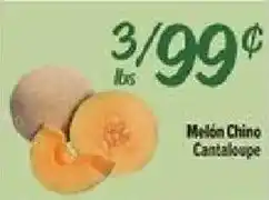 El Super Melón Chino Cantaloupe offer