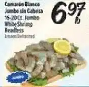 El Super White Shrimp Headless offer