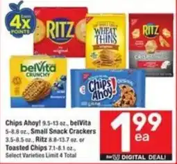 Randalls Chips Ahoy! Small Snack Crackers offer