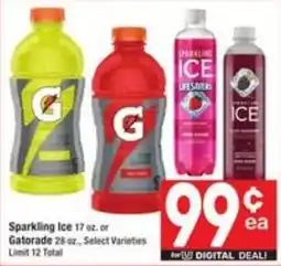 Randalls Gatorade Sparkling Ice offer