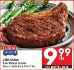 Randalls Usda Choice Beef Ribeye Steaks offer