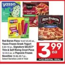Randalls Red Baron Pizza offer
