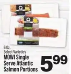 IGA Mowi Single Serve Atlantic Salmon Portions offer