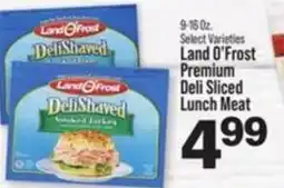 IGA Land O'Frost premium deli sliced lunch meat offer
