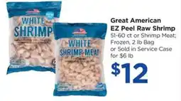 Food 4 Less Great American ez peel raw shrimp offer