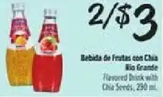 El Super Rio Grande Flavored Drink with Chia Seeds offer