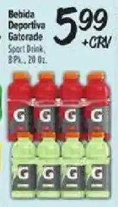 El Super Gatorade Sport Drink offer