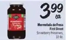 El Super First Street Strawberry Preserves offer