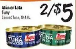 El Super Kroger light tuna in water offer