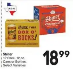 Randalls Shiner box o' bocks offer