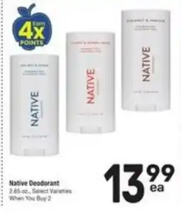 Randalls Native Deodorant offer