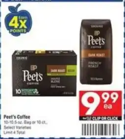 Randalls Peet's Coffee offer