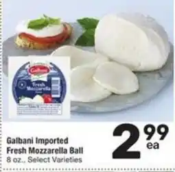 Randalls Galbani imported fresh mozzarella ball offer