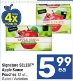 Randalls Signature Select Apple Sauce Pouches offer