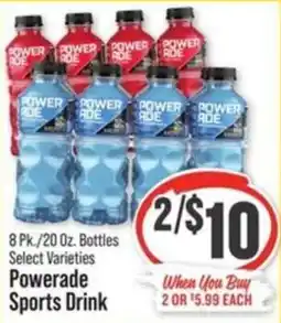 IGA Powerade Sports Drink offer