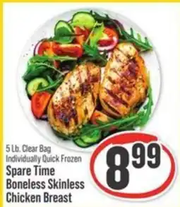 IGA Spare Time Boneless Skinless Chicken Breast offer